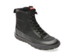 Ghete CAMPER negre, K400650, din material textil