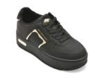 Pantofi sport REPLAY negri, WZ5O09S, din piele ecologica