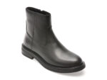 Ghete GEOX negre, D46WYB, din piele naturala