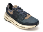 Pantofi CLARKS bleumarin, NXE LO, din nabuc