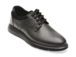 Pantofi OTTER negri, 3051, din piele naturala