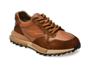 Pantofi GRYXX maro, 31216, din piele naturala