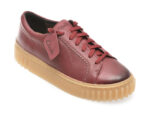 Pantofi CLARKS visinii, MAYHWAL, din piele naturala