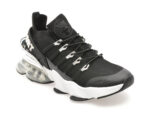 Pantofi sport PLEIN SPORT alb-negru, 518, din material textil