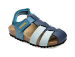Sandale GEOX albastre, B452QA, din piele ecologica