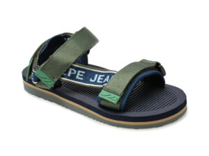 Sandale PEPE JEANS kaki, BS70063, din material textil