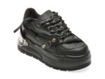 Pantofi GRYXX negri, 80251, din piele naturala