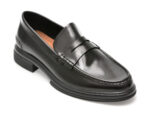 Mocasini ALDO negri, TUCKER001, din piele naturala