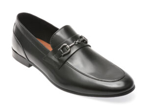 Mocasini eleganti ALDO negri, MARINHO 004, din piele naturala