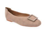 Pantofi EPICA gri, V1200, din piele intoarsa