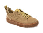 Pantofi CLARKS gri, SOMELAC, din piele intoarsa
