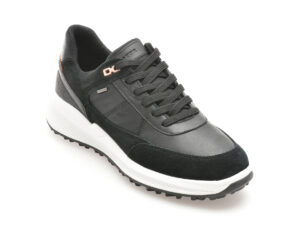Pantofi GEOX negri, D36VRA, din piele naturala