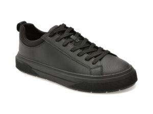 Pantofi ALDO negri, BAS 001, din piele ecologica