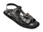 Sandale EPICA negre, 4793301, din piele naturala