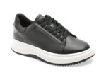Pantofi ALDO negri, WAVESPEC 001, din piele ecologica
