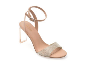Sandale elegante ALDO nude, DYANNE 270, din piele ecologica