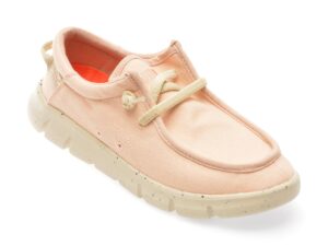 Mocasini JEEP roz, 41512, din material textil