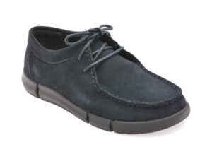 Mocasini GEOX bleumarin, U4646B, din piele intoarsa