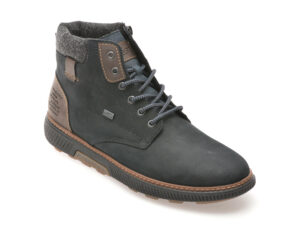 Ghete RIEKER bleumarin, B3343, din piele naturala