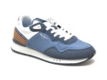 Pantofi sport PEPE JEANS bleumarin, LONDON SEAL, din material textil