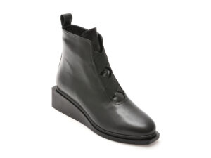 Ghete EPICA negre, 3642505, din piele naturala