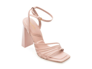 Sandale elegante ALDO roz, ESTELA 690, din piele ecologica