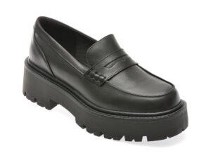 Mocasini ALDO negri, CADAYCIA 001, din piele naturala