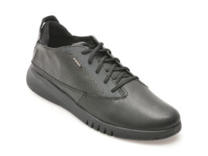 Pantofi GEOX negri, U927FA, din piele naturala