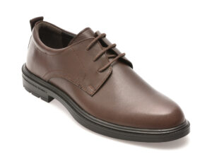 Pantofi OTTER maro, A60, din piele naturala
