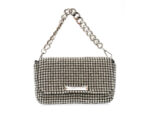 Poseta ALDO argintie, SARAHJAYX 040, din material textil