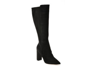 Cizme elegante ALDO negre, ELECTRO 007, din piele intoarsa