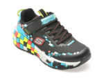 Pantofi sport SKECHERS negri, MEGA-CRAFT 3.0, din material textil