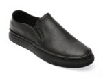 Pantofi OTTER negri, 2238, din piele naturala