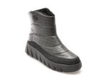 Ghete RIEKER negre, Y3552, din piele ecologica