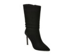 Cizzme elegante EPICA negre, UM2604, din piele intoarsa