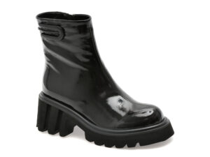 Ghete ALDO negre, RT4007, din piele naturala lacuita