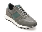 Pantofi OTTER gri, 2224, din piele naturala
