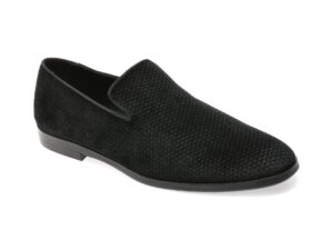 Mocasini eleganti ALDO negri, BOWYN 004, din material textil