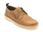 Pantofi CLARKS bej, SOLSLAC, din piele naturala