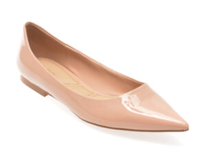 Pantofi ALDO nude, STESSYFLAT 270, din piele ecologica lacuita