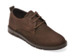 Pantofi OTTER maro, TTR1, din nabuc