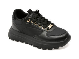 Pantofi sport ALDO negri, LISETTE 007, din material textil