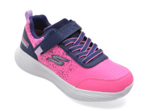 Pantofi sport SKECHERS roz, GO RUN 400 V2, din piele ecologica