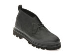 Ghete CLARKS negre, BADEDB, din nabuc