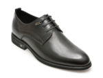 Pantofi OTTER negri, 37026, din piele naturala