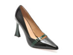 Pantofi eleganti EPICA negri, 71695, din piele naturala lacuita
