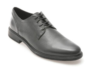 Pantofi GEOX negri, U467HE, din piele naturala