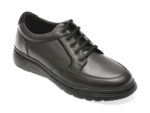 Pantofi OTTER negri, 5373, din piele naturala