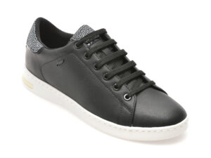 Pantofi GEOX negri, D621BA, din piele naturala