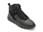 Ghete GEOX negre, U46FDB, din piele naturala